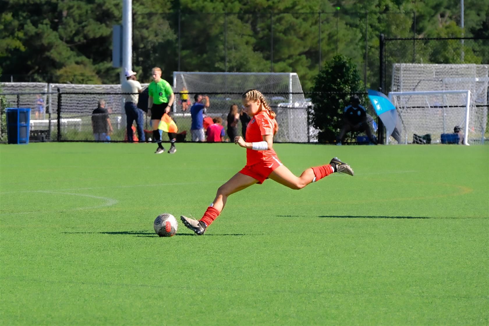  Female Soccer Player
